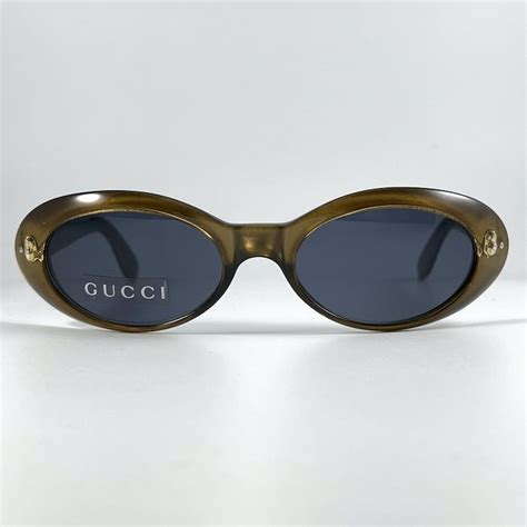 gucci gg 2413 n s|GUCCI Acetate Oval Sunglasses GG2413/N/S Black.